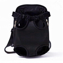 (blackS) Travel Pet Dog Carrier Puppy Travel Mesh Backpack Front Portable Shoulder Bag