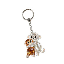Porte-clés de Couple singe Adorable, 7cm de Long, sac-1