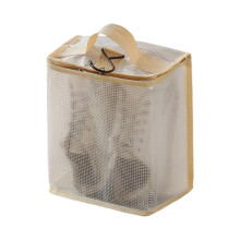 Sturdy Shoe Travel Bag Designed To Fit Various Shoe-Beige S
