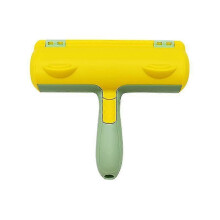 (Yellow) Cat Dog Pet Hair Remover Brush, Reusable Magic Hair Remover Brush, Lint Roller For Pet Hair - Sjue