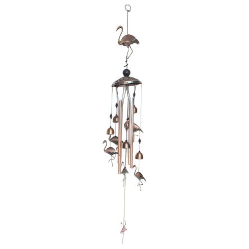 Carillon éolien animal imperméable en métal solide améliore-8