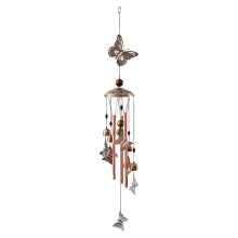 Handgefertigtes, elegantes Windspiel in Tierform aus Metall,-4