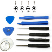 Tool kit, smartphone repair kit compatible with iPhone, Samsung Galaxy, iPad, PC, iPod, tablet, laptop, camera