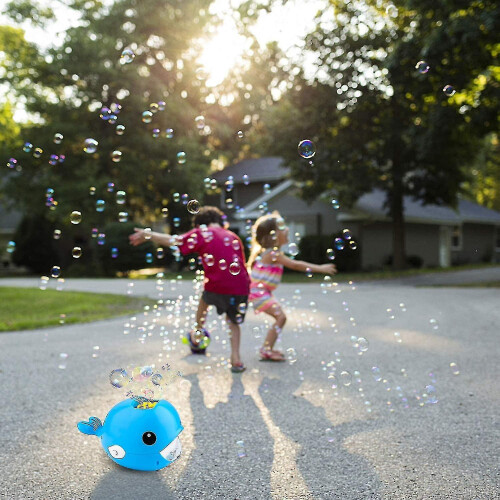 Electric Bubble Whale Bubble Machine Baby Bath Toy G 2