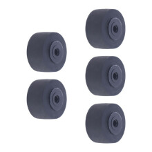 Professionele rubberen aandrukrol voor cassettedeck-5 stuks