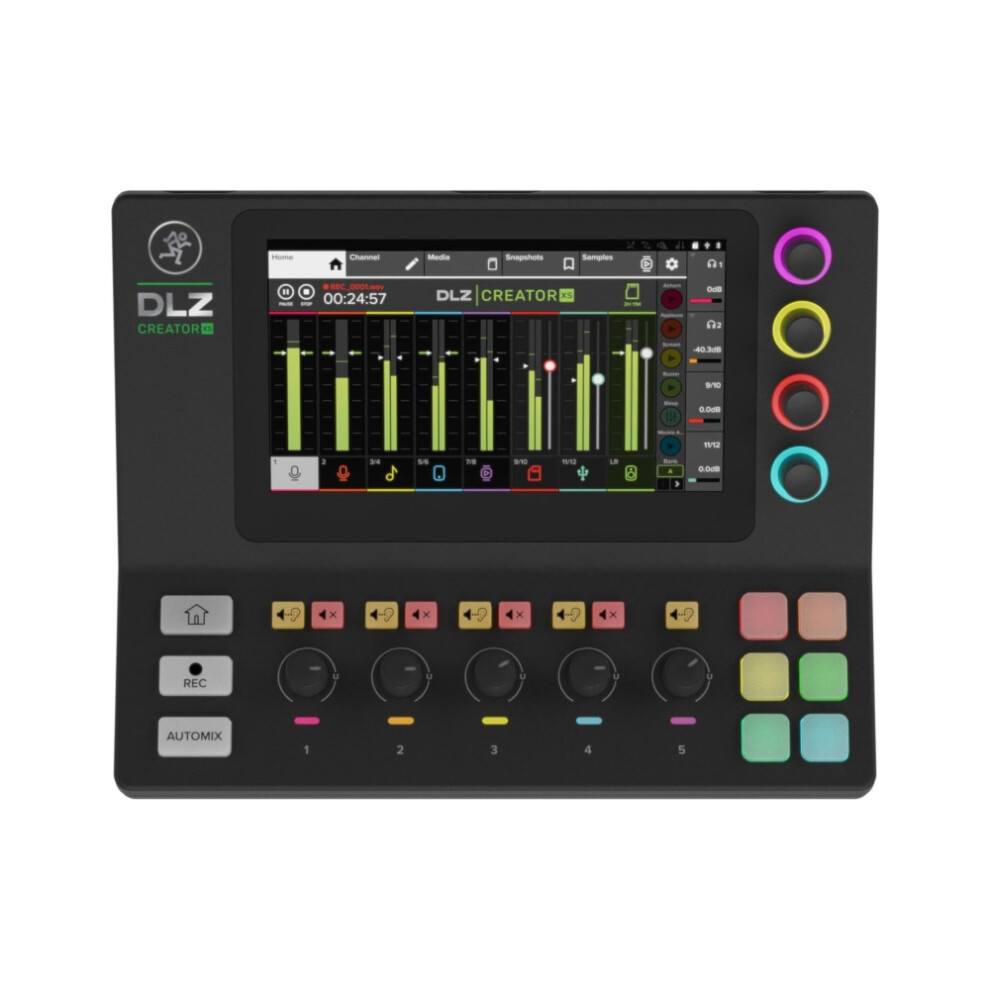 Mackie Dlz Creator Xs Digital Mixer - Compact Studio Mixer