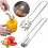 Red Pepper Seed Corer, Stainless Steel Multi-Function Fruit Vegetable Seed Remover Tool, Kitchen Utility Gadgets for Square Peppers, Pears 2