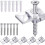 20 Pack Mirror Holder Clips Dlass Retainer Clips Kit Mirror Hanging Kit Mirror Hanging Hardware 1