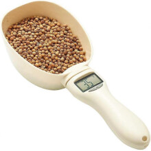 Pet Food Measuring Scoop Precise Dog Food Measuring Cup Detachable Cat Food Scooper Digital Scale Spoon
