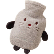 Thermos Cozy Fluffy Soft Plush Cute Pattern, Great Gift for Friends, 1000ml