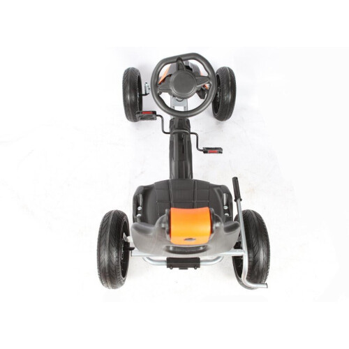 Thunder Eva Rubber Wheel Go Kart Orange 1