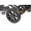 Thunder Eva Rubber Wheel Go Kart Orange 3