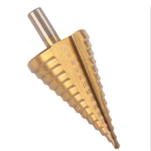 HSS Stepped Taper Drill Bit - 4-42mm - 14 Sizes - High Speed Steel Round Shank Hole Cutter Tool