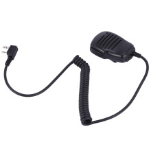 2 Pin  PTT Speaker MIC For   Walkie Talkie  UV-5R UV-82 BF-888S Two Way Radio