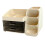 Elegant Desktop Makeup Organizer Transparency Drawers-Creamy 1
