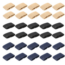 Pack of 30 Elastic Belt Rings Stretch Waistband Adjustable