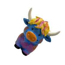 Resins Animal Statues Highlands Cow Figurines Garden Decors