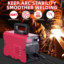 Portable Electric Welder MMA-250 220V 250A Mini Inverter Stick Welding Machine UK