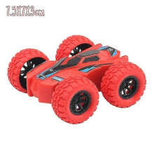 (Red) Fun Double-side Vehicle Inertia Safety Crashworthiness And Fall Resistance Shatter-proof Model For Kids Boy Toy Car
