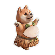 Adorable 3D Soft PVC Car Stickers Decal Stress Relief Toy-B