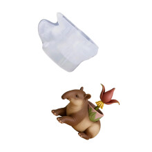 Creatieve Tapir-vormige siliconen bloempotvorm voor