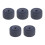 Noise Reduction Soft Rubber Wheel Pressure Roller-5 pieces 1