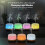 Aroma Diffuser Humidifier 300ml with Remote Timer Aromatherpay Ultrasonic Mist 10 Essential Oils Diffuser LED Colour Changing Mood Lights 5