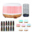 Aroma Diffuser Humidifier 300ml with Remote Timer Aromatherpay Ultrasonic Mist 10 Essential Oils Diffuser LED Colour Changing Mood Lights 1