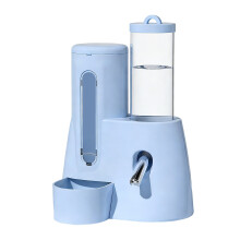 Praktischer Wasserspender für kleine Tiernahrung,-Blau