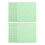 50Pieces Professional Silver Polishing Rag Silver-Fruit green 1