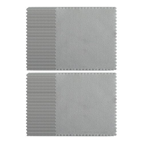 Chiffon de nettoyage en argent de Type lourd, 50-gris clair
