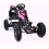 Thunder Eva Rubber Wheel Go Kart Pink 1