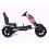Thunder Eva Rubber Wheel Go Kart Pink 3