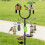 Durable Metal Bird House Stand With Length Modification-92in 6