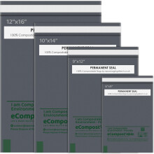 50 Mixed Compostable Mailing Bags Poly Postal Self Seal Bags 4 Sizes 50 from Each