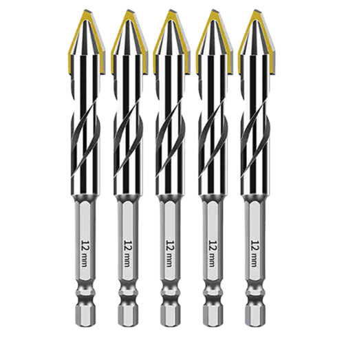 High Performances Carbide Offset Eccentric Drill Set-5pcs 12mm