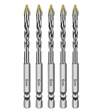 Versatile Offset Drill Bits In 6mm 8mm 10mm 12mm Sizes-5pcs 6mm