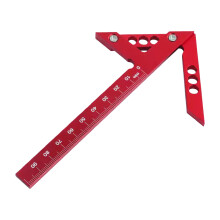 Jauges de marquage du bois en aluminium de haute-Métrique rouge