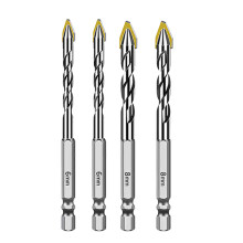 Eccentric Drill Bits In Multiple Sizes For Precise-4pcs 6 6 8 8