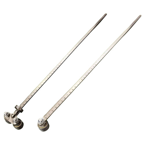 Guide de coupe robuste en acier-Roulement à double rangée 1