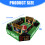 Themed Soccer Party Modifiable Dish Container Ideal For Serving 3