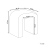 Beliani Pouffe ESTES Boucle Light Brown 3