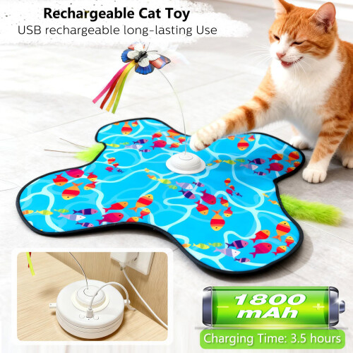 Unité de jeu de chat indépendante intelligente avec capacités 1