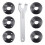 Premium Metal Cutting Wheel Locking Plate Long Wearing Oxidation 6