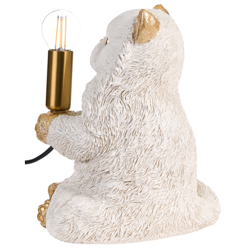 Beliani Table Lamp Cat YOKO White 2
