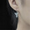 Boucles d'oreilles florales interchangeables délicates en 6