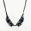 Collier aile d'ange noir moderne, accessoire de bijoux tendance 4