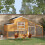 PawHut Gallinero Exterior Marrón 200 x 80 x 105 cm 2