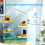 PawHut Jaula para Hámster Azul 58 x 36 x 81 cm 2