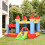 Outsunny Castillo Inflable Infantil Multicolor 280 x 260 x 210 cm 2